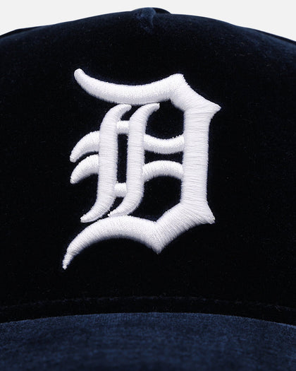New Era Detroit Tigers 'Velvet Official Team Color' 9FORTY A-Frame Snapback Navy