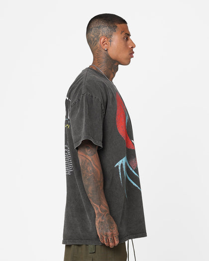 American Thrift X DC 1993 Batman Heavyweight Vintage T-Shirt Black Wash