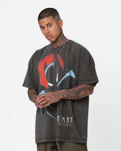 American Thrift X DC 1993 Batman Heavyweight Vintage T-Shirt Black Wash