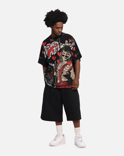 Culture Kings X WWE Shawn Michaels All Over Print T-Shirt Black