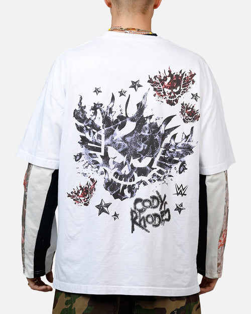 Culture Kings X WWE Cody Rhodes Wrestlemania XLI Vintage T-Shirt White