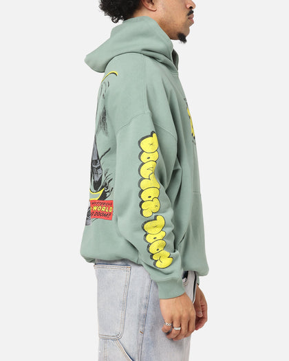 American Thrift Marvel Fantastic Four Doctor Doom Villain Premium Hoodie Green