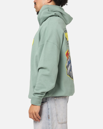 American Thrift Marvel Fantastic Four Doctor Doom Villain Premium Hoodie Green