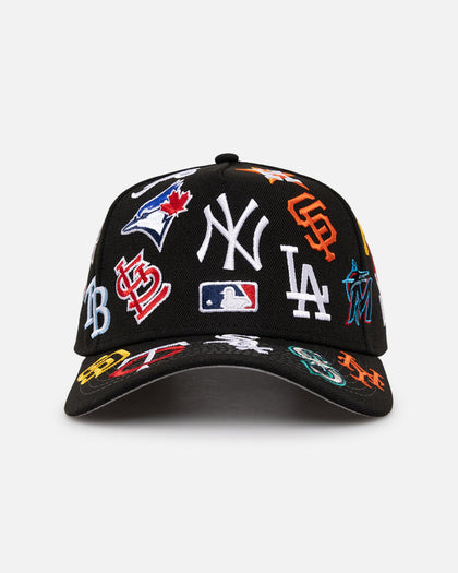 New Era MLB All Over 9FORTY A-Frame Snapback Black