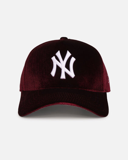 New Era New York Yankees 'Velvet Dreams' 9FORTY A-Frame Snapback Maroon/Grey